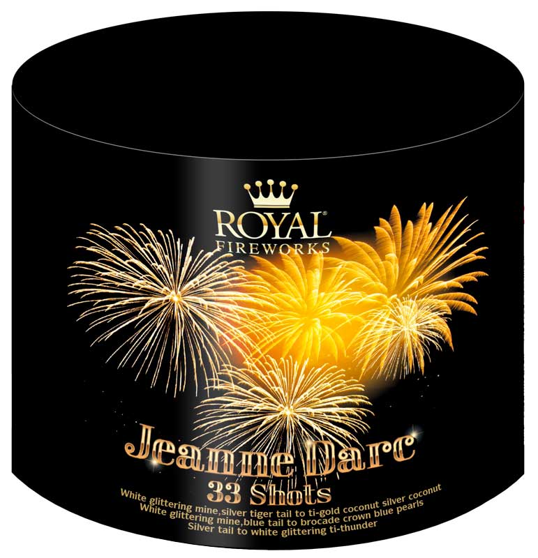 Royal Fireworks Jeanne Darc batteri - 35 skud