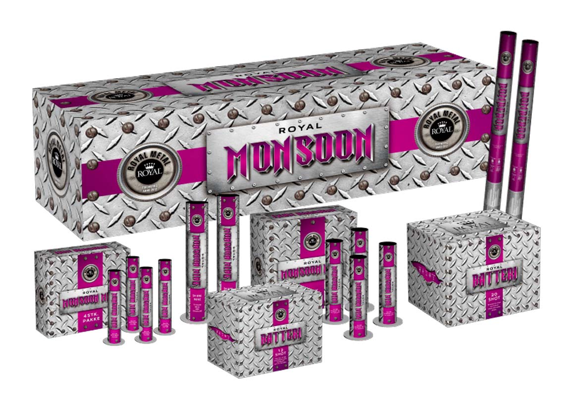 Royal Fireworks Monsoon sortiment