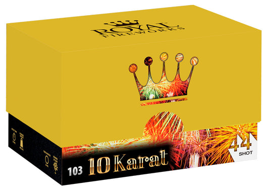 Royal Gold 10 karat batteri - 44 skud