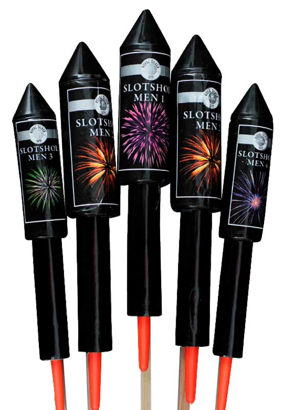 Royal Fireworks Slotsholmen raket sortiment - 5 stk