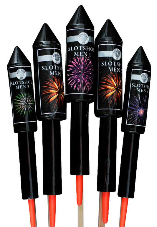 Royal Fireworks Slotsholmen raket sortiment - 5 stk