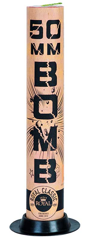 50 mm bomberør med flotte farver