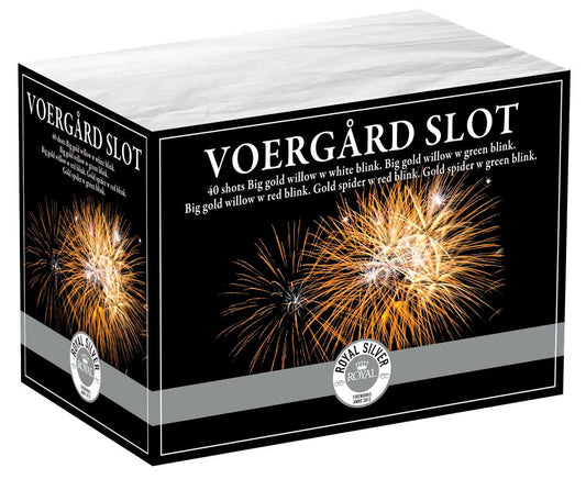 Royal Fireworks Voregård slot batteri - 40 skud