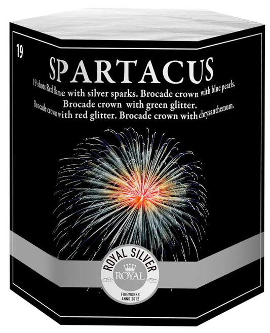 Royal Fireworks Spartacus batteri 19 skud