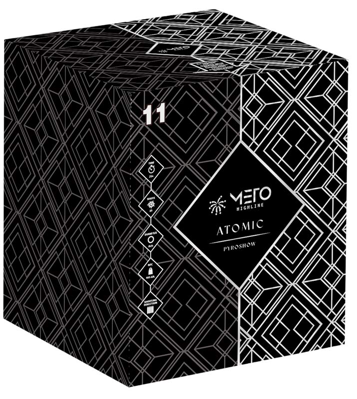 Royal fireworks Atomic 25 skuds batteri