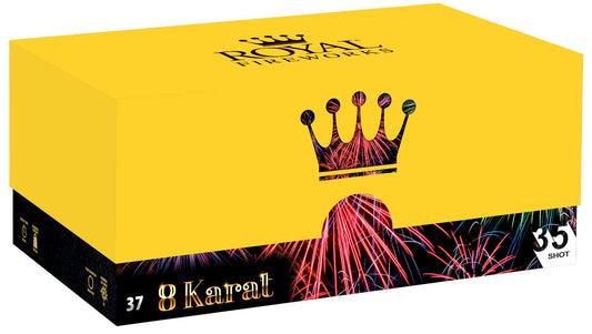 Royal Fireworks 8 karat batteri - 35 skud