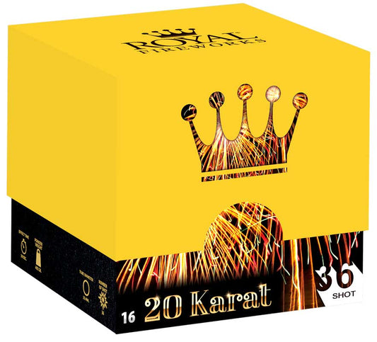 Royal Fireworks 20 karat batteri - 36 skud