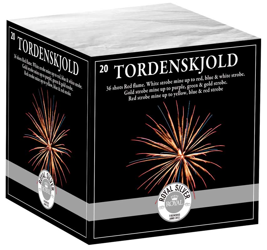 Royal Fireworks Tordenskjold batteri - 36 skud