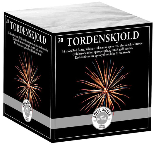 Royal Fireworks Tordenskjold batteri - 36 skud