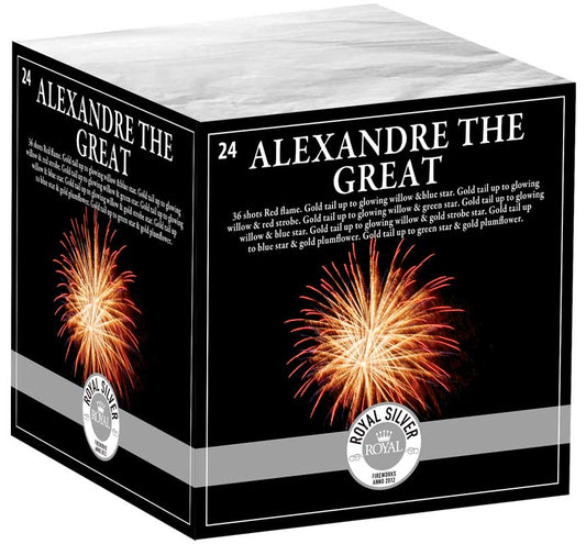 Royal Fireworks Alexander den store batteri - 36 skud