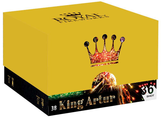 Royal Fireworks king Arthur batteri - 36 skud