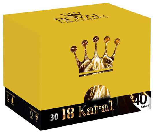 Royal Fireworks 18 karat batteri - 40 skud
