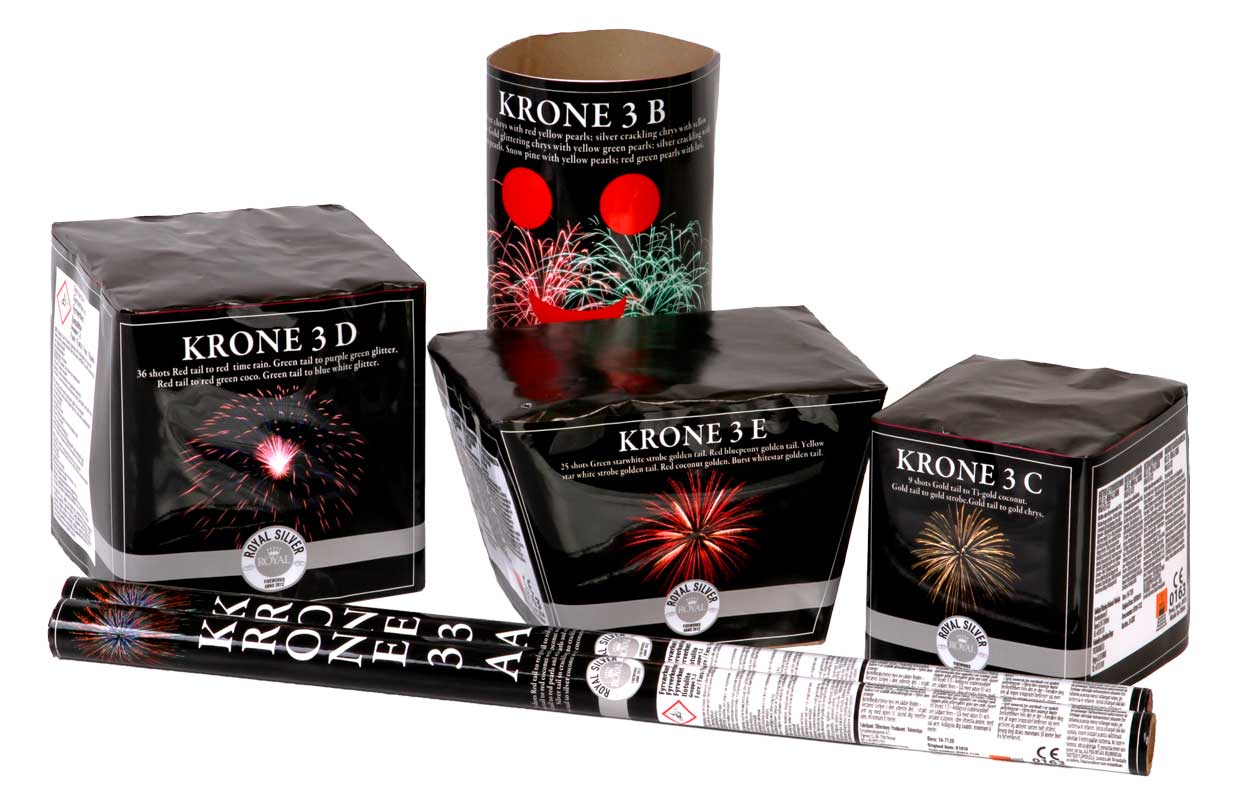 Royal krone sortiment med imponerende effekter