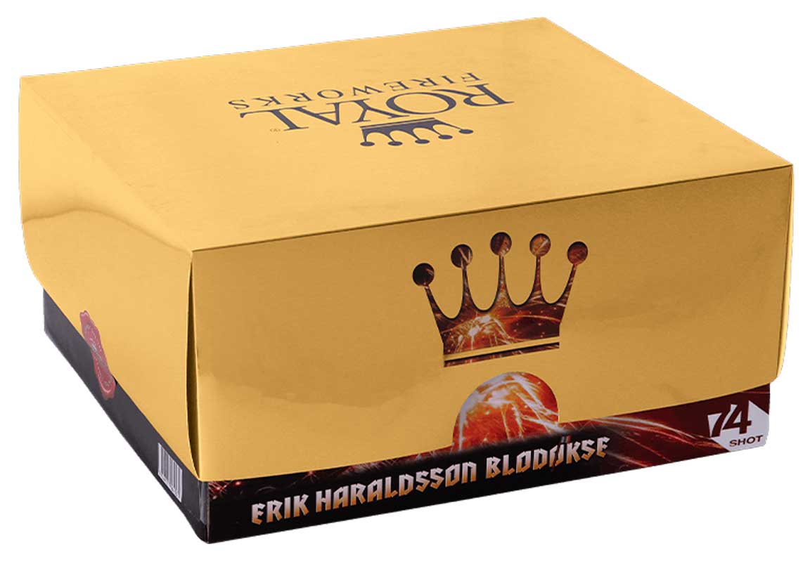 Royal fireworks - Erik Blodøkse batteri - 74 skud