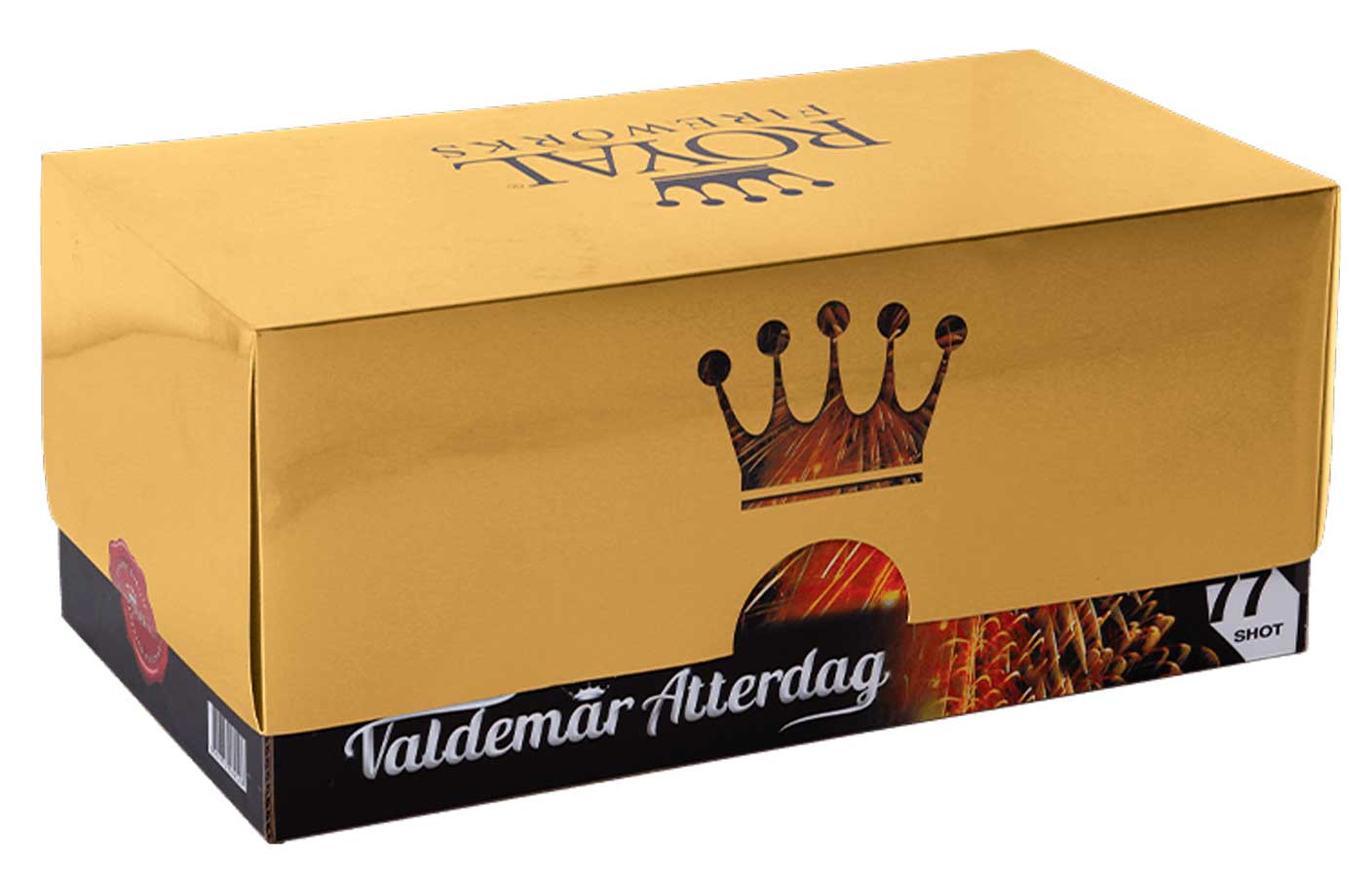 Royal fireworks Valdemar Atterdag 77 skuds batteri