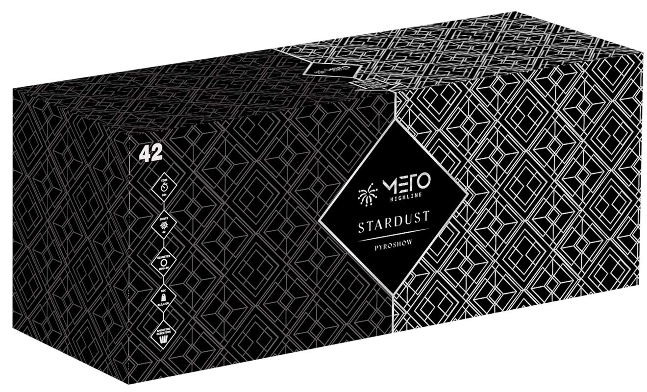 Royal Fireworks Stardust Compound batteri - 42 skud