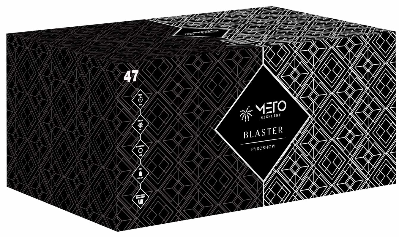 Blaster Compound batteri - 80 skud.