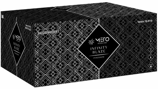 Royal fireworks Infinity Blaze batteri - 122 skud