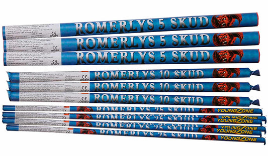 Young zone romerlys pakke med 12 stk.