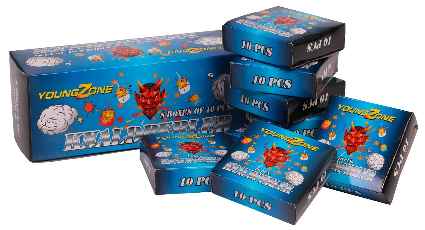 Young Zone knaldperler - 80 stk