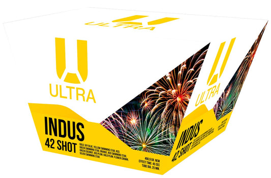 Ultra Indus 42 skuds batteri - 25 mm