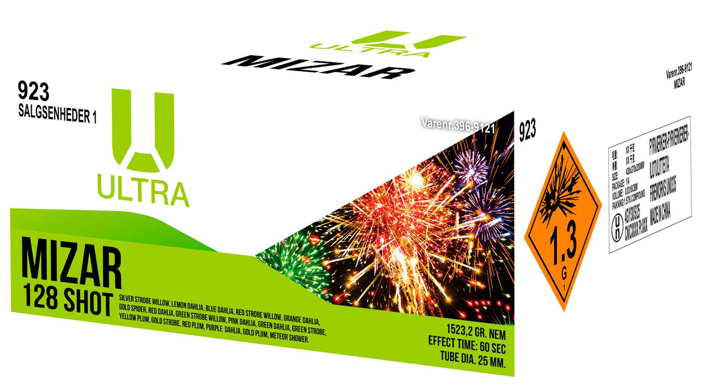 Ultra Mizar 128 skuds batteri - 25 mm