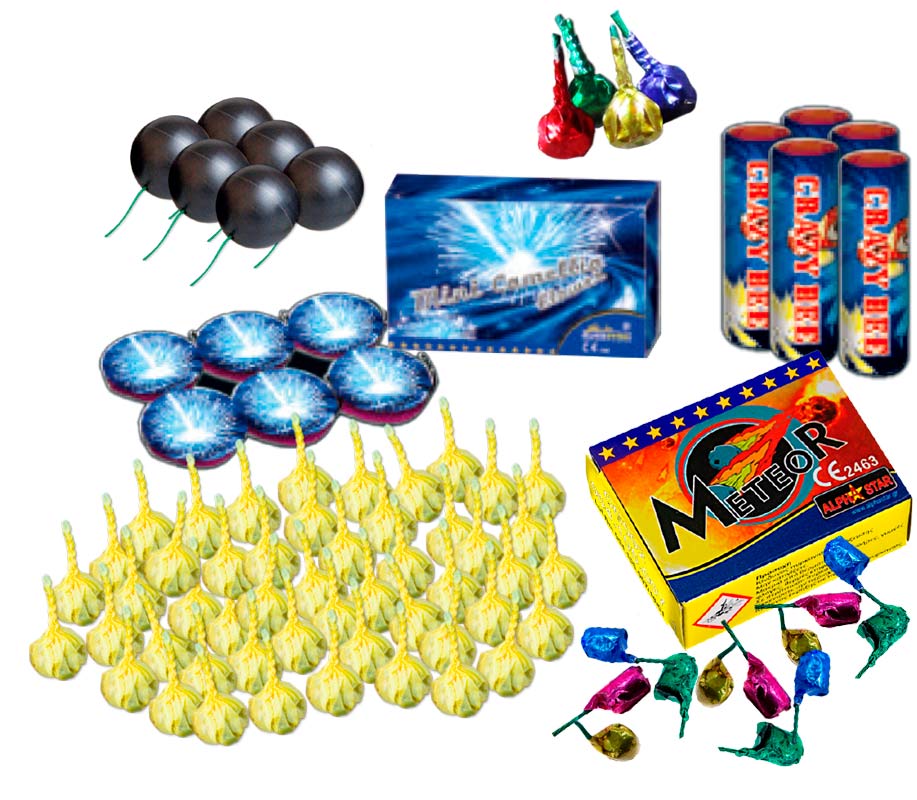 Den lille bandit junior sortiment - 83 dele