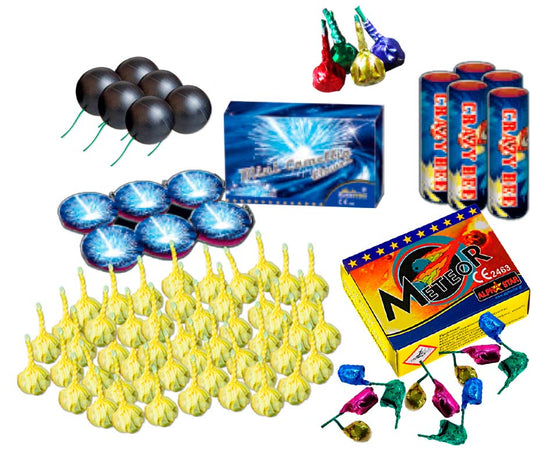 Den lille bandit junior sortiment - 83 dele