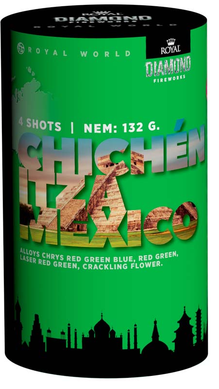 Royal Fireworks Chichen Itza Mine Fontæne