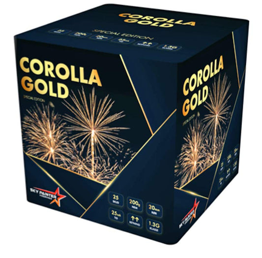 Corolla Gold 25 skuds batteri - 20 mm