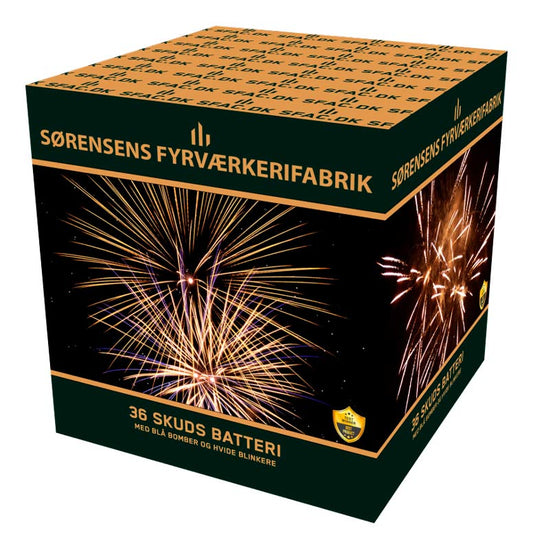 Batteri med 36 skud - 20 mm