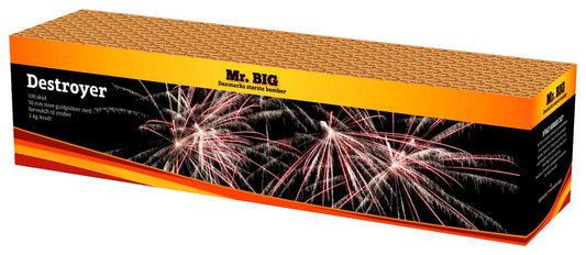 Mr. Big Destroyer batteri med 100 skud - 30 mm