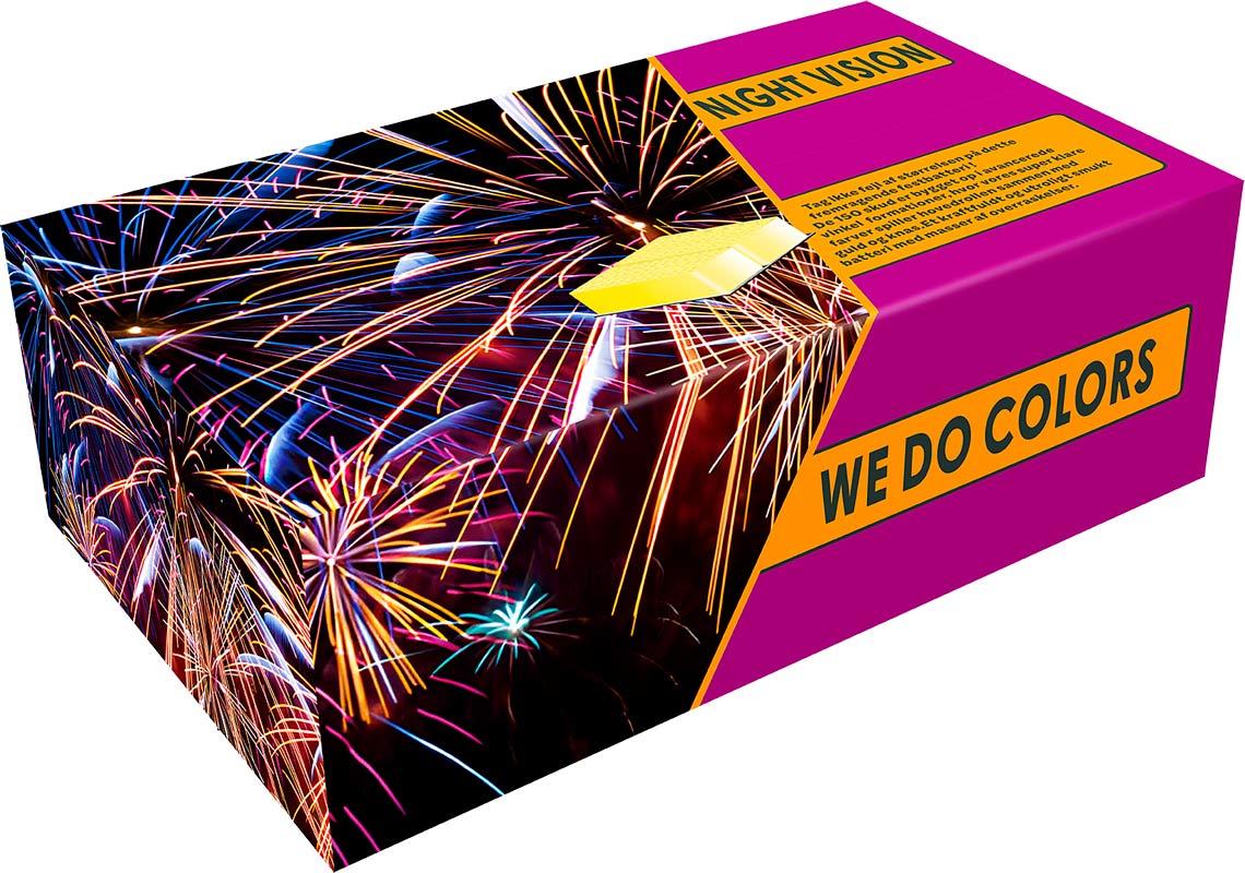 Night Vision batteri 150 skud - 20 mm