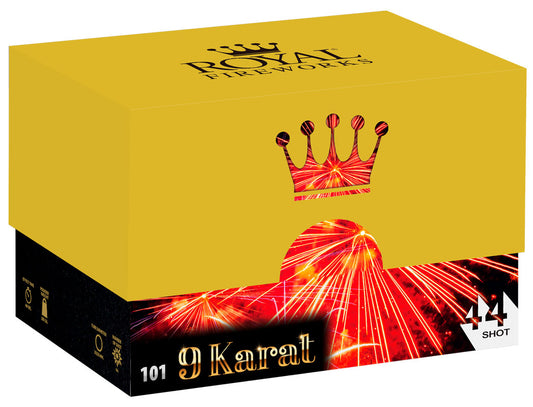 Royal Gold 9 karat batteri - 44 skud