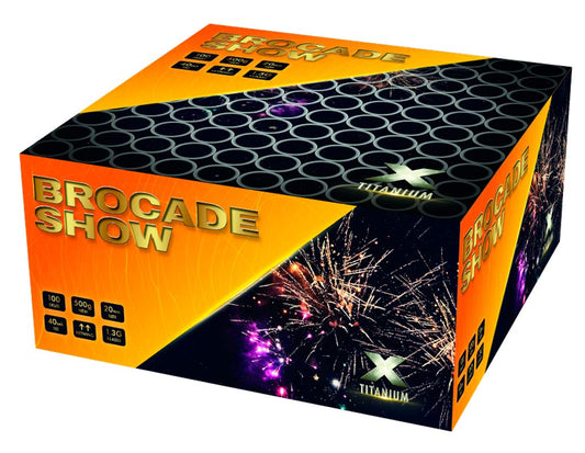 Brocade Show 100 skuds batteri - 30 mm