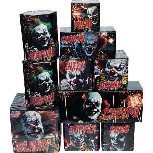 Killer Clowns sortiment 10 - 426 skud ialt