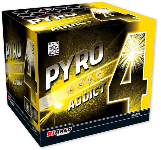 Pyro Addict 4 42 skudsbatteri - 30 mm