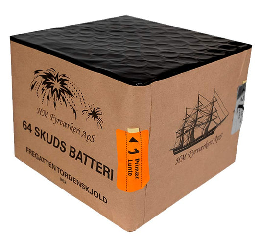 Fregatten Tordenskjold batteri 64 skud - 20 mm