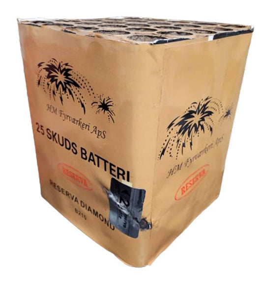 HMF Reserva Diamond batteri med 25 skud - 30 mm