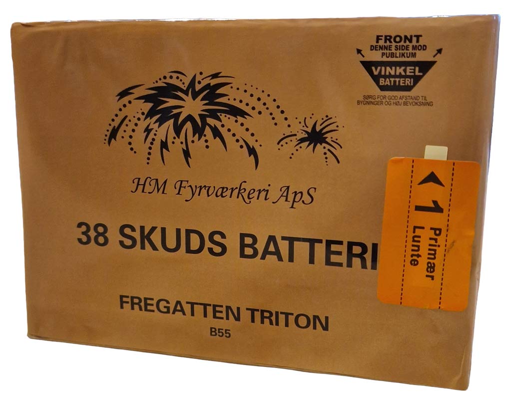 Fregatten Triton batteri