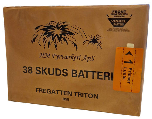 Fregatten Triton batteri