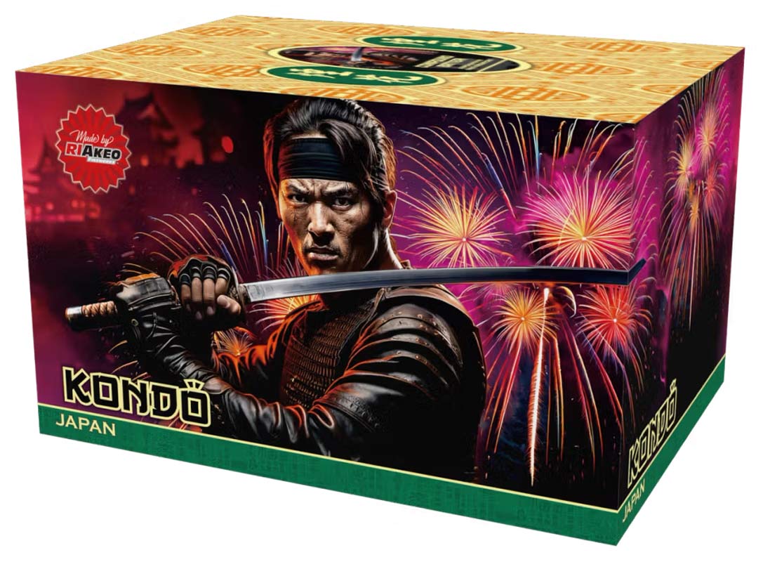 JP Kondö batteri med 40 skud - 30 mm