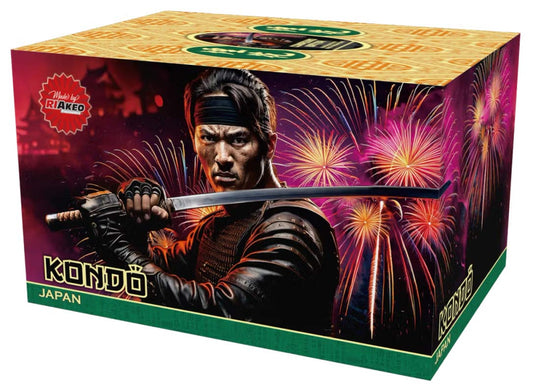 JP Kondö batteri med 40 skud - 30 mm