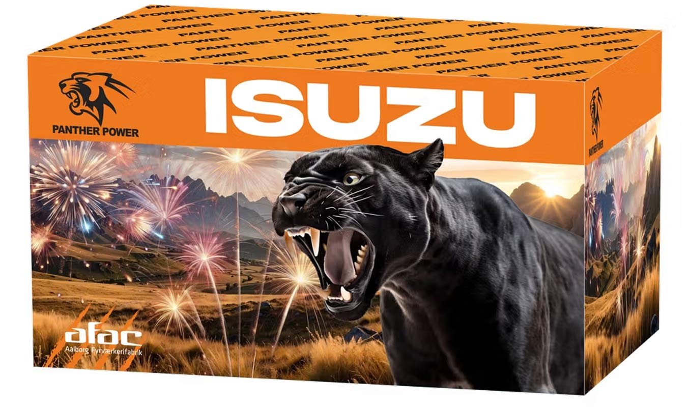 Panther ISUZU batteri med 103 skud - 25/30 mm