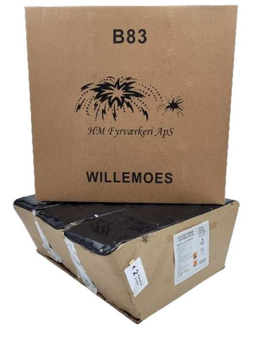 HMF Fregatten Willemoes batteri 108 skud - 25 mm